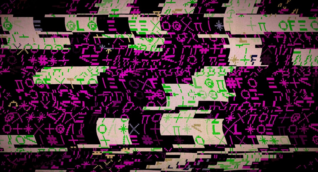 retro text art computer