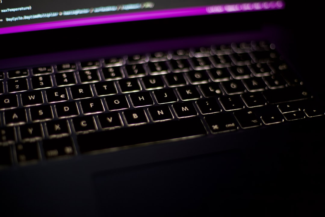 copywriting computer screen