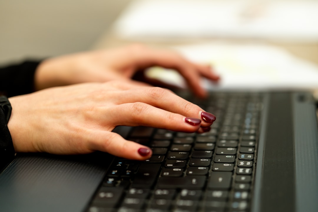 business email typing