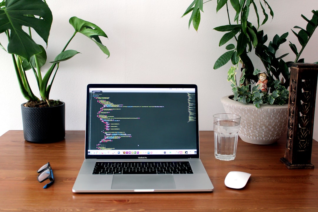 developer workspace desk